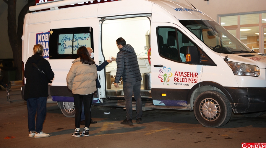 BU ÇORBANIN SICAKLIĞI ATAŞEHİR'İ ISITIYOR ataşehir belediyesi sıcak çorba